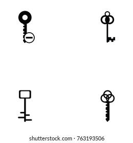 key icon set
