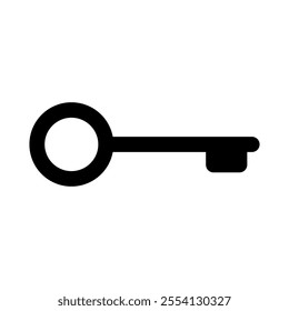 Key icon set. Vector illustration.