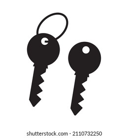 Key icon set. Key vector icon symbol
