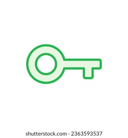 Key icon set. Key vector icon. Key symbol