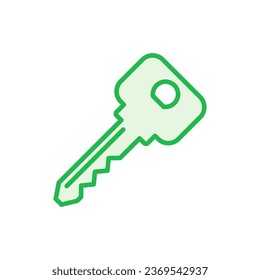 Juego de iconos de clave. Icono de vector clave. Símbolo de clave