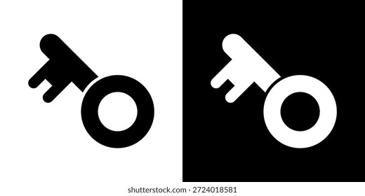 Key Icon Sheet Black And White