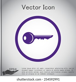 key icon sign