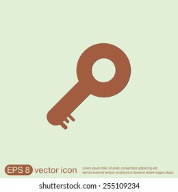 key icon sign