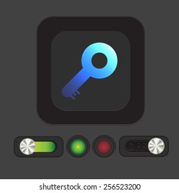 key icon sign