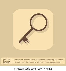 key icon sign