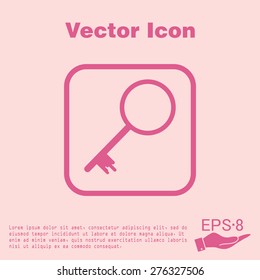 key icon sign