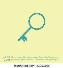 key icon sign