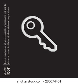 key icon sign