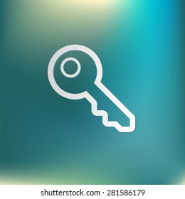 key icon sign