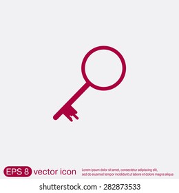 key icon sign