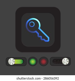 key icon sign