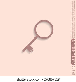 key icon sign