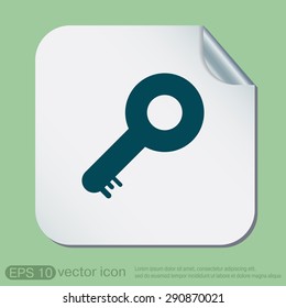 key icon sign