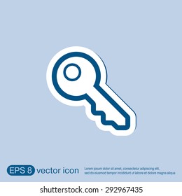 key icon sign