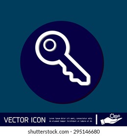 key icon sign