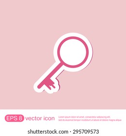 key icon sign