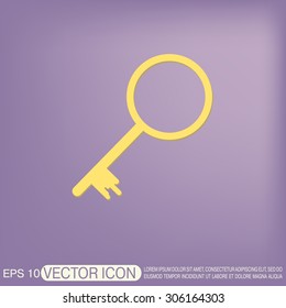 key icon sign