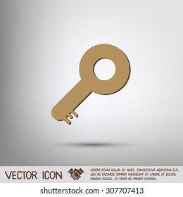 key icon sign