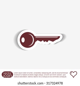 key icon sign