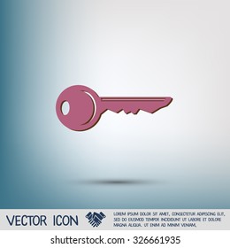 key icon sign