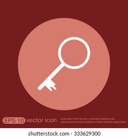 key icon sign