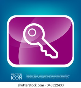 key icon sign