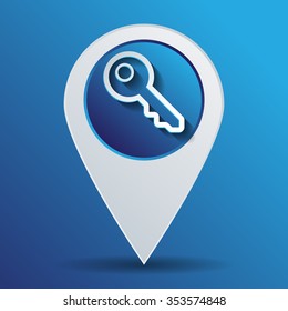 key icon sign