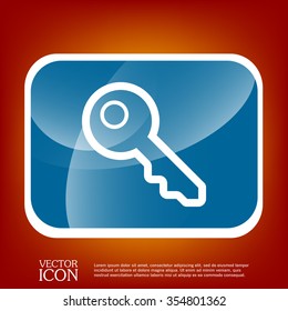 key icon sign