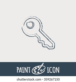 key icon sign