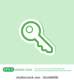 key icon sign