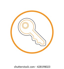 key icon sign