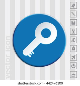 key icon sign