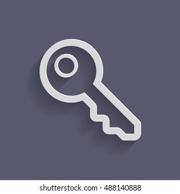 key icon sign