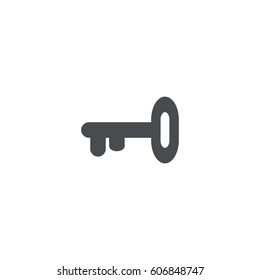 key icon. sign design