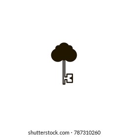key icon. sign design