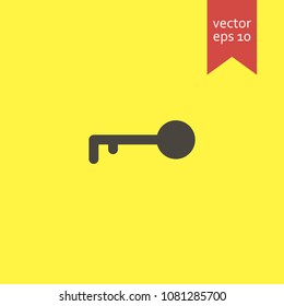 key. key icon. sign design. Vector EPS 10
