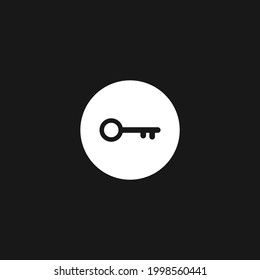 icono de la tecla. diseño de signo. Ilustración vectorial para diseño gráfico, Web, UI,