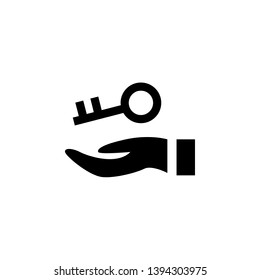 key icon sign signifier vector