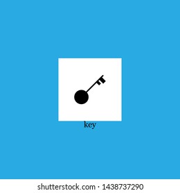 key icon sign signifier vector