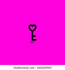 key icon sign signifier vector