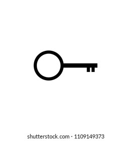 Key icon sign vector