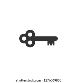 Key Icon Silhouette Design Template Vector Stock Vector (Royalty Free ...