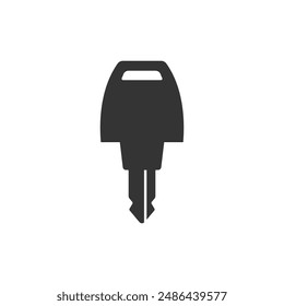 icono de llave diseño de ilustración simple 