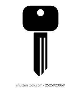 Icono de clave Diseño de ilustración simple