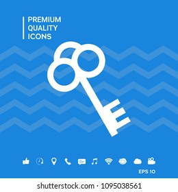 Key icon symbol