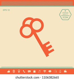 Key icon symbol