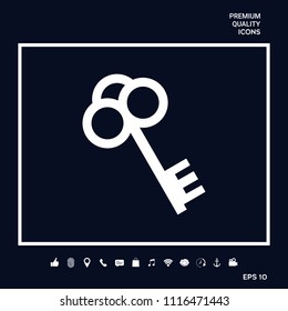 Key icon symbol