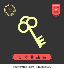 Key icon symbol