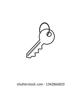 Key Icon Symbol Stock Vector (Royalty Free) 1342866833 | Shutterstock